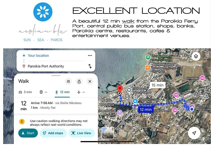 Aeolian Blu 1 Appartement Páros